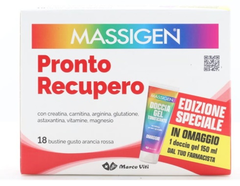 MASSIGEN PRONTO RECUPERO 18 BUSTINE EDIZIONE SPECIALE 2025 - Farmafamily.it