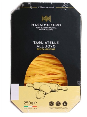 MASSIMO ZERO TAGLIATELLE ALL'UOVO 250 G - Farmafamily.it