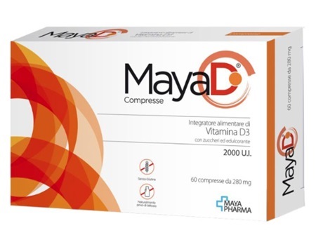 MAYA D 60 COMPRESSE MASTICABILI DA 280 MG - Farmafamily.it