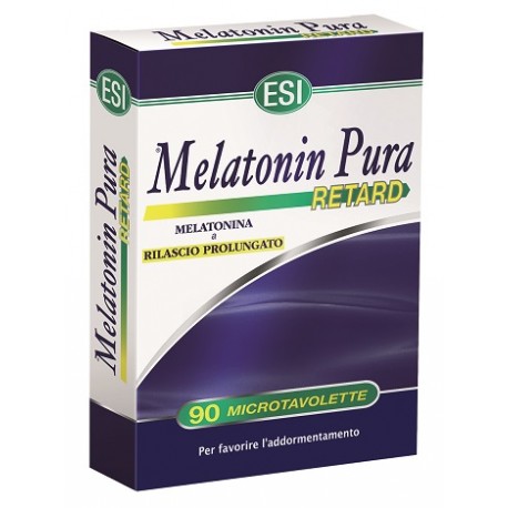 ESI MELATONIN PURA RETARD 90 MICROTAVOLETTE OFFERTA - Farmafamily.it