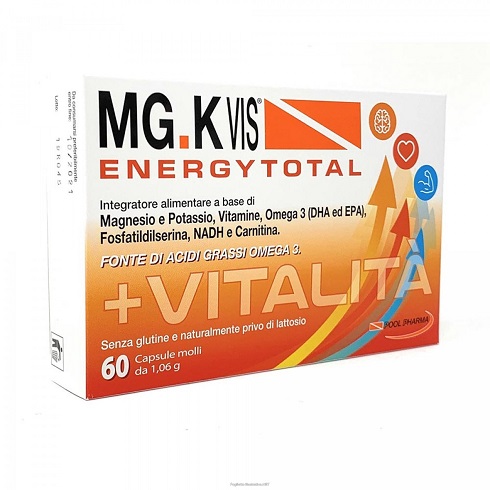 MGK VIS ENERGY TOTAL 60 CAPSULE MOLLI - Farmafamily.it
