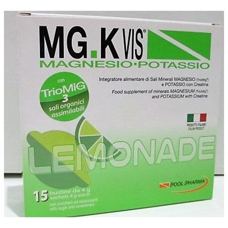 MGK VIS MAGNESIO E POTASSIO LEMONADE 15 BUSTINE - Farmafamily.it