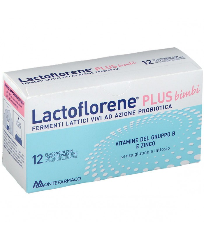 LACTOFLORENE PLUS BIMBI 12 FLACONCINI DA 10 ML - Farmafamily.it