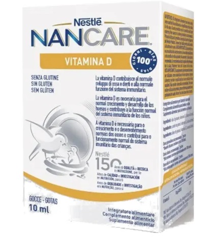NANCARE VITAMINA D GOCCE 10 ML - Farmafamily.it