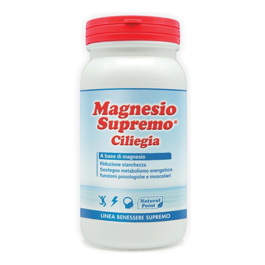 MAGNESIO SUPREMO CILIEGIA POLVERE 150 Grammi - Farmafamily.it