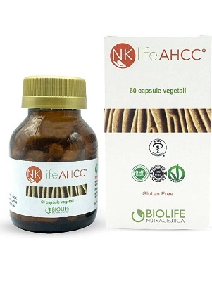 NKLIFE AHCC 60 CAPSULE 36,58 G - Farmafamily.it