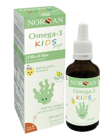 NORSAN OMEGA 3 KIDS ALGA 50 ML - Farmafamily.it