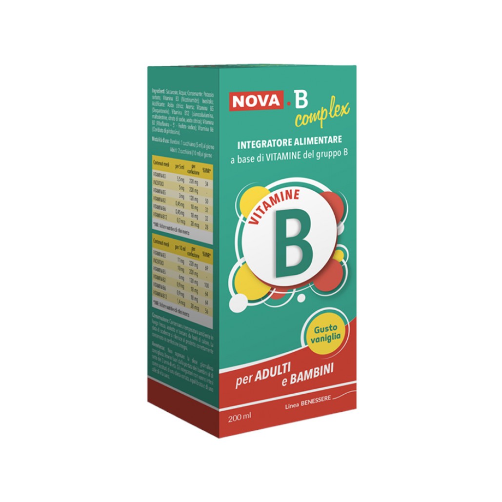 NOVA B COMPLEX 200 ML - Farmafamily.it