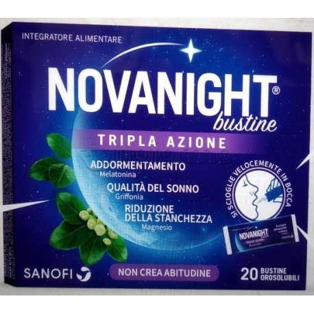 NOVANIGHT 20 BUSTINE TRIPLA AZIONE - Farmafamily.it