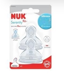 NUK TETTARELLA FIRST CHOICE+ SILICONE 0-6 MESI MISURA MEDIUM 2 PEZZI - Farmafamily.it