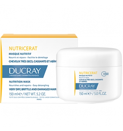 NUTRICERAT MASCHERA NUTRITIVA CAPELLI MOLTO SECCHI FRAGILI E ROVINATI 150 ML - Farmafamily.it