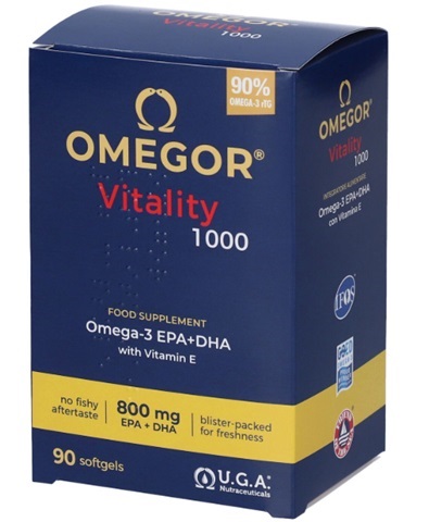 OMEGOR VITALITY 1000 90 CAPSULE - Farmafamily.it
