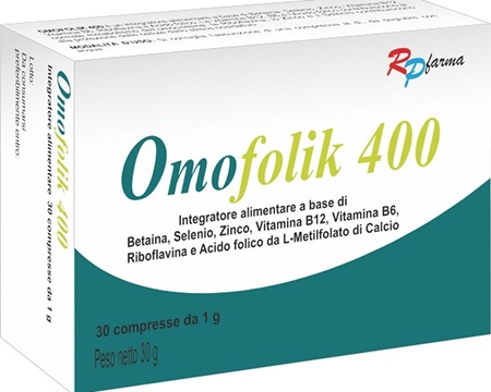 OMOFOLIK 400 30 COMPRESSE - Farmafamily.it