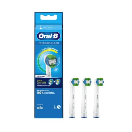 TESTINE DI RICAMBIO  ORALB REFILL EB-20-3 PRECISION CLEAN 3 PEZZI - Farmafamily.it