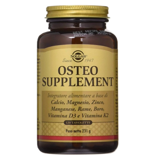 OSTEO SUPPLEMENT 120 TAVOLETTE - Farmafamily.it