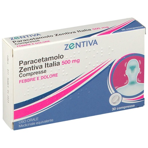 PARACETAMOLO ZEN*30CPR 500MG - Farmafamily.it