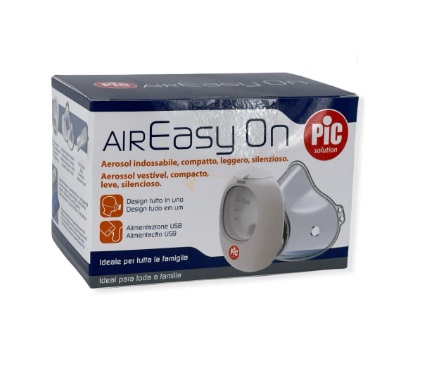 AEROSOL APPARECCHIO PIC AIREASY ON PORTATILE DA VIAGGIO - Farmafamily.it