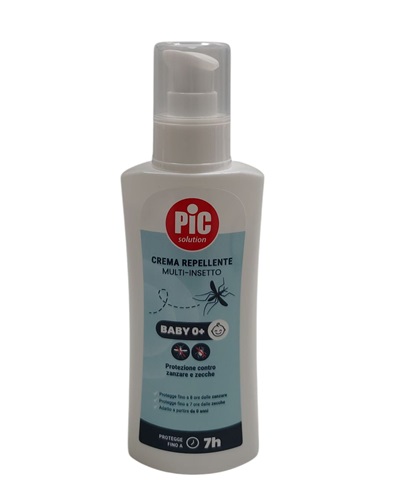 PIC SOLUTION CREMA REPELLENTE MULTI-INSETTO BABY 0+ 100 ML - Farmafamily.it