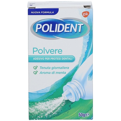 POLIDENT POLVERE MENTA 50 G - Farmafamily.it
