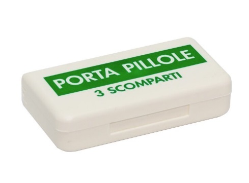 PORTAPILLOLE 3 SCOMPARTI - Farmafamily.it