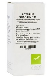 POTERIUM SPINOSUM TINTURA MADRE GOCCE 100ML - Farmafamily.it