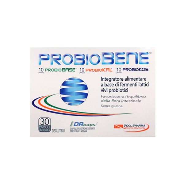 PROBIOBENE 30 CAPSULE - Farmafamily.it