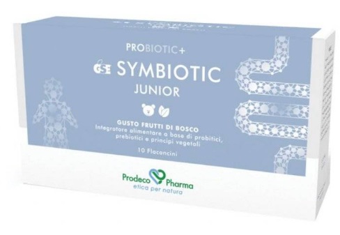 PROBIOTIC+ GSE SYMBYOTIC JUNIOR FRUTTI DI BOSCO 10 FLACONCINI - Farmafamily.it