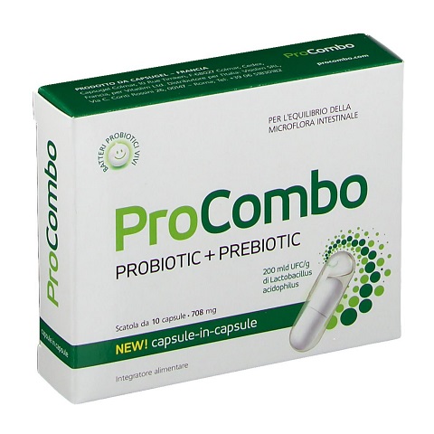 Procombo Integratore Alimentare 10 Capsule - Farmafamily.it