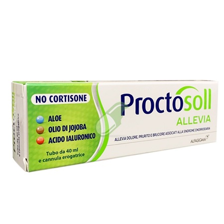 PROCTOSOLL ALLEVIA GEL 40 ML - Farmafamily.it