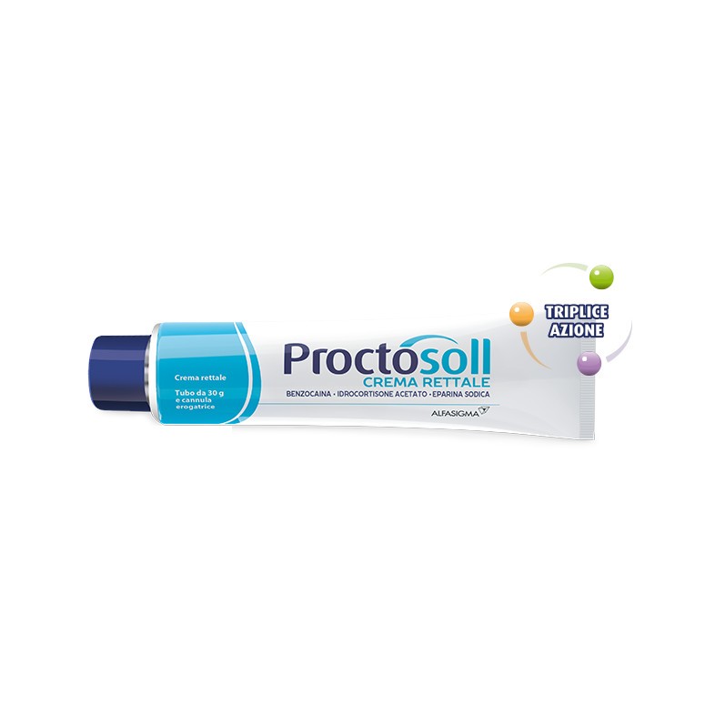 PROCTOSOLL*CREMA RETT 30G OTC - Farmafamily.it