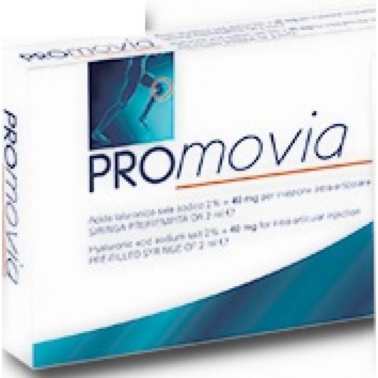 SIRINGA PRERIEMPITA GEL INTRARTICOLARE STERILE PROMOVIA 40 MG FF 2 ML - Farmafamily.it