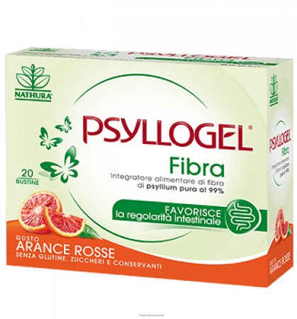 PSYLLOGEL FIBRA ARANCE ROSSE 20 BUSTINE - Farmafamily.it