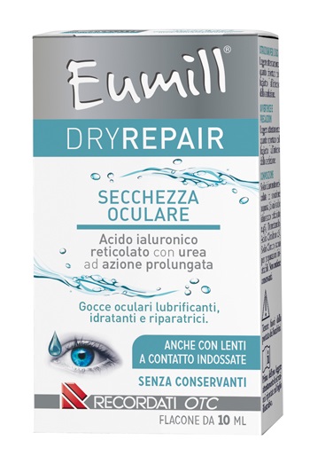 Recordati Eumill Dryrepair Gocce Oculari 10 ml - Farmafamily.it