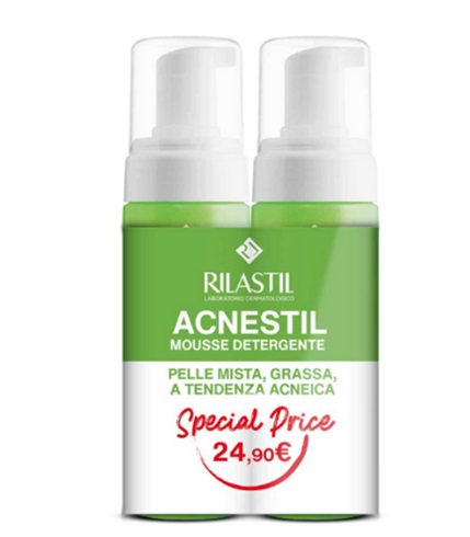 RILASTIL ACNESTIL MOUSSE 165 ML BIPACK - Farmafamily.it