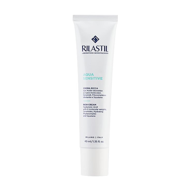 RILASTIL AQUA SENSITIVE CREMA RICCA 40 ML - Farmafamily.it