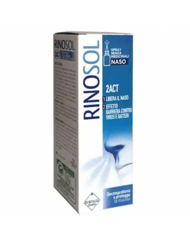 SPRAY NASALE RINOSOL 2ACT 15 ML - Farmafamily.it