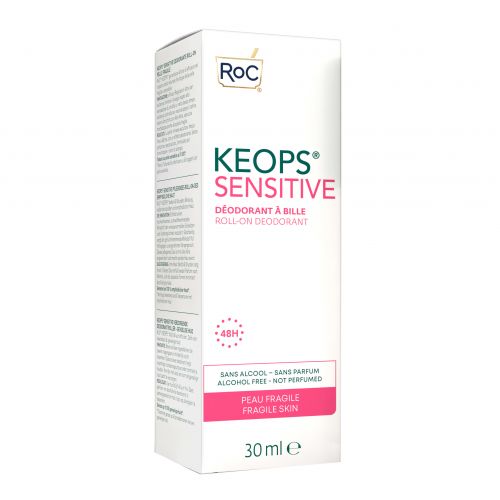 ROC KEOPS DEODORANTE ROLL-ON 48H SENSITIVE 30 ML - Farmafamily.it