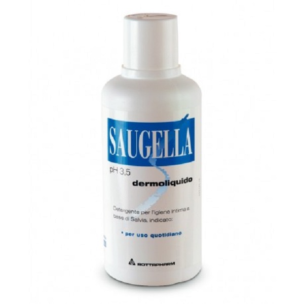 Rottapharm Saugella Dermoliquido Ph 3.5 Detergente Intimo Linea Blu  500ml - Farmafamily.it