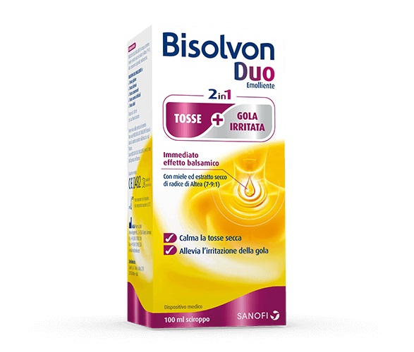 Sanofi Bisolvon Pocket Duo Lenitivo - Farmafamily.it
