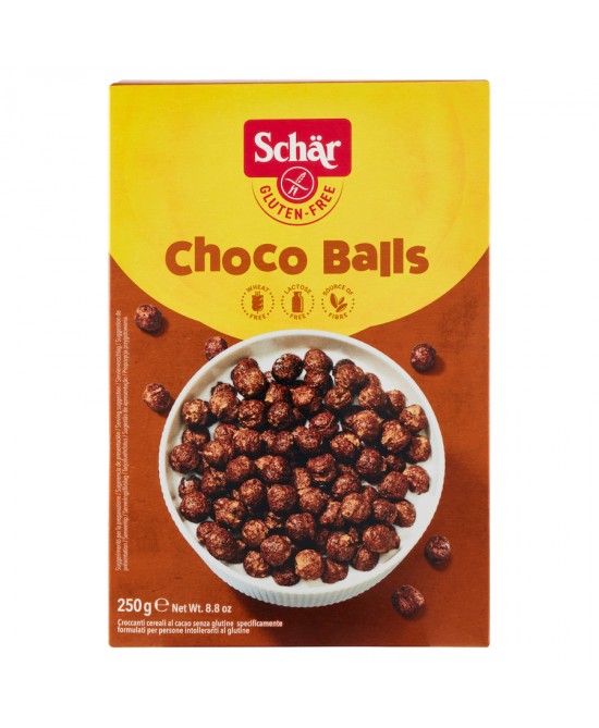 SCHAR CHOCO BALLS CEREALI AL CACAO SENZA GLUTINE 250 G - Farmafamily.it