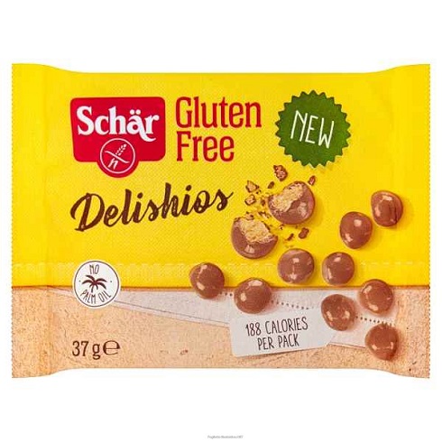 SCHAR DELISHIOS CEREALI RICOPERTI CON CIOCCOLATO AL LATTE 37 G - Farmafamily.it