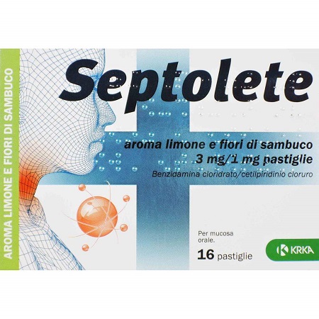 SEPTOLETE*16PAST3+1MG LIM FIOR - Farmafamily.it