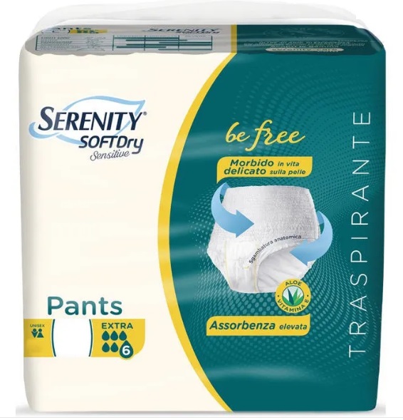 SERENITY PANTS SD SENSITIVE EXTRA M 14 PEZZI - Farmafamily.it