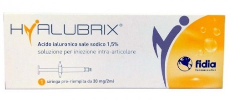 SIRINGA INTRA-ARTICOLARE HYALUBRIX ACIDO IALURONICO 1,5% 30 MG 2 ML NO ETO - Farmafamily.it