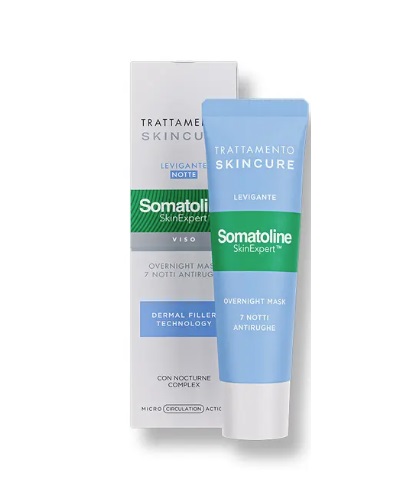 SOMATOLINE SKIN EXPERT SKINCURE OVERNIGHT MASK LEVIGANTE 50 ML - Farmafamily.it