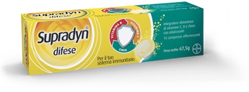 SUPRADYN DIFESE 15 COMPRESSE EFFERVESCENTI - Farmafamily.it