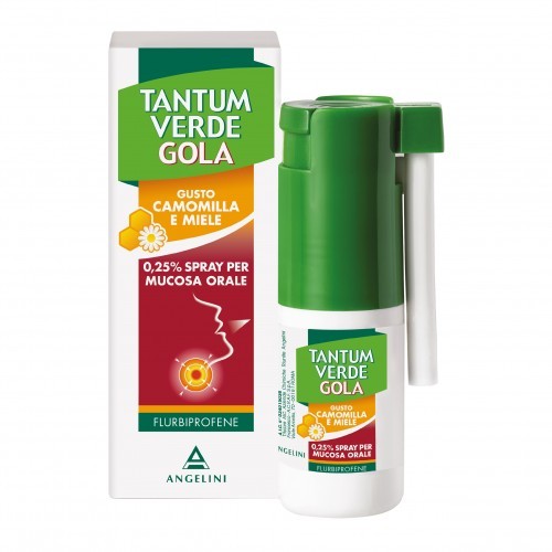 TANTUM VERDE GOLA*SPR 15ML  gusto camomilla / miele - Farmafamily.it
