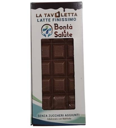 TAVOLETTA CIOCCOLATO LATTE MALTITOLO - Farmafamily.it
