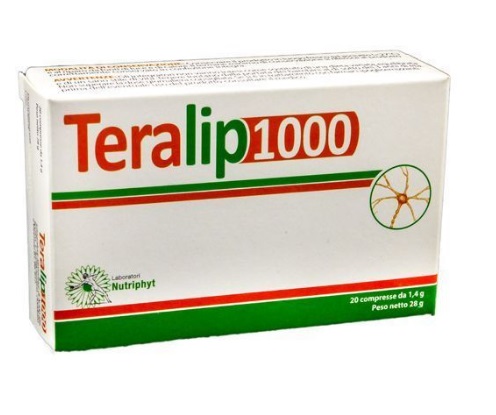 TERALIP 1000 INTEGRATORE ANTIOSSIDANTE 20 COMPRESSE - Farmafamily.it