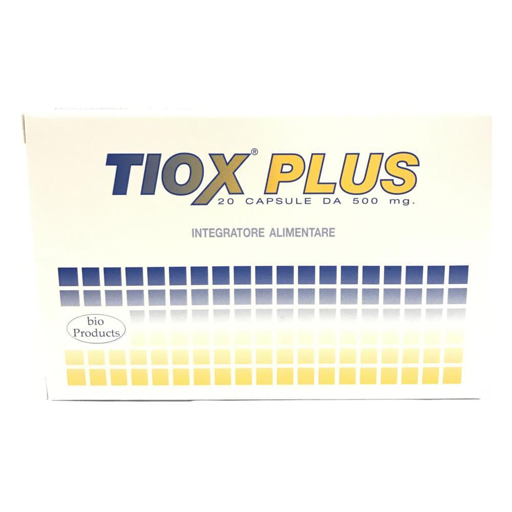 TIOX PLUS 20 CAPSULE 500 MG - Farmafamily.it